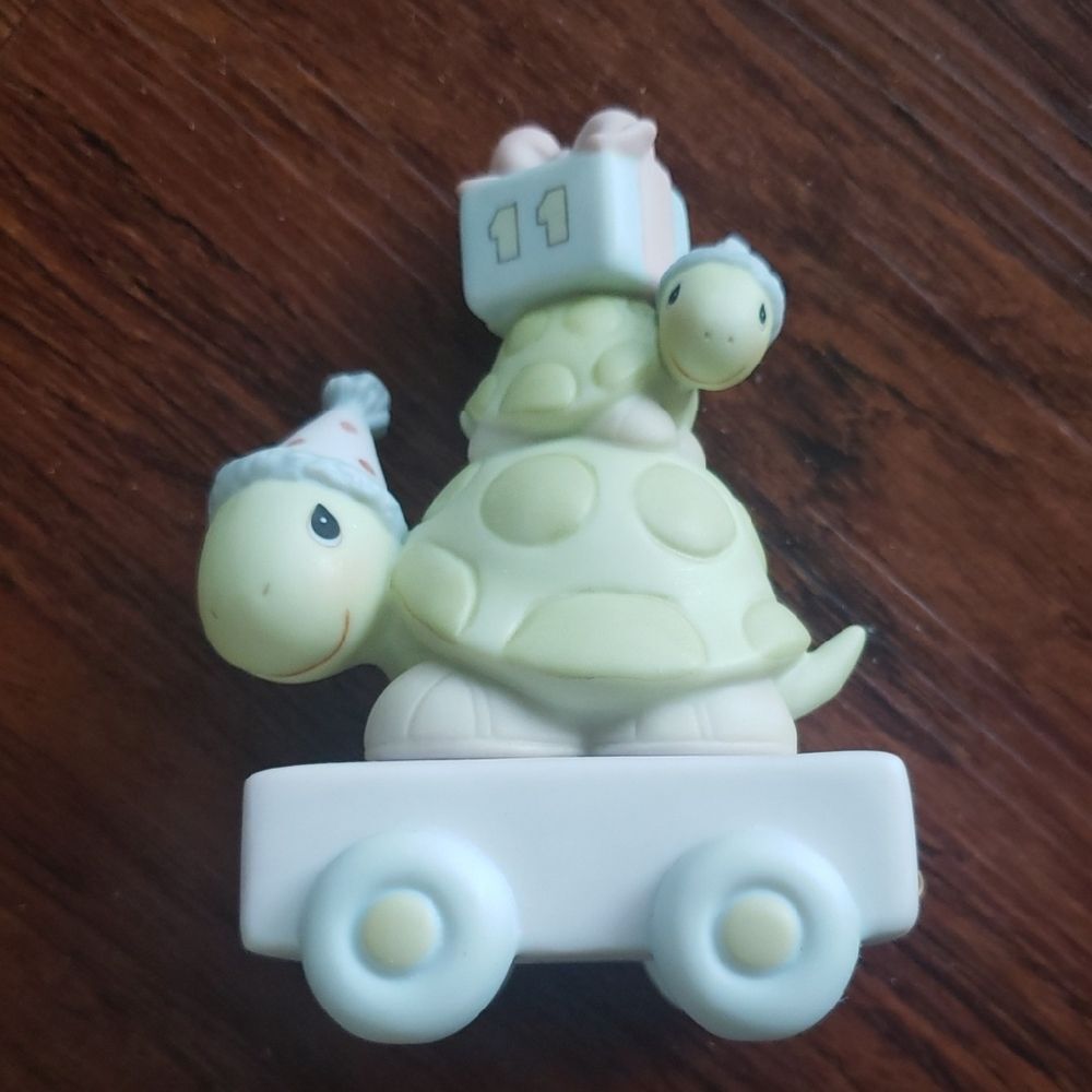 Precious Moments Take Your Time  Its Your Birthday Light Green Turtle 11